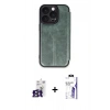 MARSİLYAN™- iPhone 16 Pro Max Kılıf Zirve Yansıma Serisi - Siyah Bilvis 3X AR HD Cam Ekran Koruyucu + Bilvis Titan Kamera Lens - TMGI