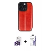 MARSİLYAN™- iPhone 16 Pro Max Kılıf Zirve Yansıma Serisi - Siyah Bilvis 3X AR HD Cam Ekran Koruyucu + Bilvis Titan Kamera Lens - SH