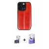 MARSİLYAN™- iPhone 16 Pro Max Kılıf Zirve Yansıma Serisi - Siyah Bilvis 5in1 5D Magic Hayalet Cam Ekran Koruyucu + Titanyum Gri Bilvis Titan Kamera Lens
