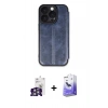 MARSİLYAN™- iPhone 16 Pro Max Kılıf Zirve Yansıma Serisi - Siyah Bilvis 5in1 5D Magic Hayalet Cam Ekran Koruyucu + Bilvis Titan Kamera Lens - GS