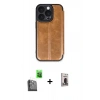 MARSİLYAN™- iPhone 16 Pro Max Kılıf Zirve Yansıma Serisi - Siyah Bilvis Hayalet Cam Ekran Koruyucu + Raze Metal Kamera Lens - SH