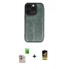 MARSİLYAN™- iPhone 16 Pro Max Kılıf Zirve Yansıma Serisi - Siyah Buffer Cam Ekran Koruyucu + Raze Metal Kamera Lens - NLGY