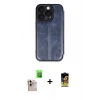 MARSİLYAN™- iPhone 16 Pro Max Kılıf Zirve Yansıma Serisi - Siyah Buffer Cam Ekran Koruyucu + Raze Metal Kamera Lens - NLGY