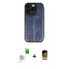 MARSİLYAN™- iPhone 16 Pro Max Kılıf Zirve Yansıma Serisi - Siyah Buffer Cam Ekran Koruyucu + Raze Metal Kamera Lens - BZ