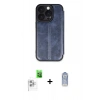 MARSİLYAN™- iPhone 16 Pro Max Kılıf Zirve Yansıma Serisi - Siyah Joko Magic 5D Cam + Raze Metal Kamera Lens - BZ