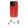 MARSİLYAN™- iPhone 16 Pro Max Kılıf Zirve Yansıma Serisi - Siyah Joko Magic 5D Cam + Raze Metal Kamera Lens - BZ