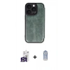 MARSİLYAN™- iPhone 16 Pro Max Kılıf Zirve Yansıma Serisi - Siyah Joko Magic 5D Cam + Bilvis Titan Kamera Lens - TMGI