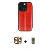 MARSİLYAN™- iPhone 16 Pro Max Kılıf Zirve Yansıma Serisi - Siyah Joko Magic 5D Hayalet Cam + Çöl Titanyum Pers Alüminyum Kamera Lens