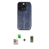 MARSİLYAN™- iPhone 16 Pro Max Kılıf Zirve Yansıma Serisi - Siyah Joko Magic 5D Hayalet Cam + Raze Metal Kamera Lens - NLGY