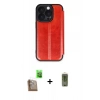 MARSİLYAN™- iPhone 16 Pro Max Kılıf Zirve Yansıma Serisi - Siyah Joko Magic 5D Hayalet Cam + Raze Metal Kamera Lens - CLTM