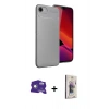 MARSİLYAN™- iPhone 16E Kılıf Eksen Form Prime - Siyah Bilvis 3D Cam Ekran Koruyucu + Bilvis Titan Kamera Lens - BZ
