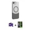 MARSİLYAN™- iPhone 16E Kılıf Kozmos Form Özel Seri - Şeffaf 360 Full Body Arka Koruyucu + Bilvis Titan Kamera Lens - BZ