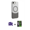 MARSİLYAN™- iPhone 16E Kılıf Kozmos Form Özel Seri - Şeffaf 360 Full Body Arka Koruyucu + Bilvis Titan Kamera Lens - RW