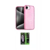 MARSİLYAN™- iPhone 16E Kılıf Nova Asil Prime - Şeffaf 360 Full Body Arka Koruyucu