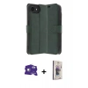 MARSİLYAN™- iPhone 16E Kılıf Siluet Işık Serisi - Siyah Bilvis 3D Cam Ekran Koruyucu + Bilvis Titan Kamera Lens - BZ