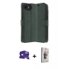 MARSİLYAN™- iPhone 16E Kılıf Siluet Işık Serisi - Siyah Bilvis 3D Cam Ekran Koruyucu + Bilvis Titan Kamera Lens - SH