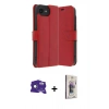 MARSİLYAN™- iPhone 16E Kılıf Siluet Işık Serisi - Siyah Bilvis 3D Cam Ekran Koruyucu + Bilvis Titan Kamera Lens - RW