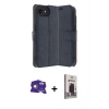 MARSİLYAN™- iPhone 16E Kılıf Siluet Işık Serisi - Siyah Bilvis Hayalet Cam Ekran Koruyucu + Bilvis Titan Kamera Lens - BZ