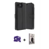 MARSİLYAN™- iPhone 16E Kılıf Siluet Işık Serisi - Siyah Bilvis Hayalet Cam Ekran Koruyucu + Bilvis Titan Kamera Lens - RW