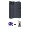 MARSİLYAN™- iPhone 16E Kılıf Siluet Işık Serisi - Siyah Bilvis Hayalet Cam Ekran Koruyucu + Bilvis Titan Kamera Lens - RW