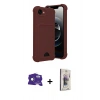 MARSİLYAN™- iPhone 16E Kılıf Vadi Çizgi Prime - Siyah Bilvis 3D Cam Ekran Koruyucu + Bilvis Titan Kamera Lens - RW