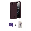 MARSİLYAN™- iPhone 16E Kılıf Vadi Çizgi Prime - Siyah Bilvis 3D Cam Ekran Koruyucu + Bilvis Titan Kamera Lens - RW
