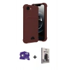 MARSİLYAN™- iPhone 16E Kılıf Vadi Çizgi Prime - Siyah Bilvis Hayalet Cam Ekran Koruyucu + Bilvis Titan Kamera Lens - BZ