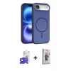 MARSİLYAN™- iPhone 17 Air Kılıf Atlas Asil Prime - Siyah Bilvis 3D Cam Ekran Koruyucu + Bilvis Titan Kamera Lens - LT