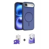 MARSİLYAN™- iPhone 17 Air Kılıf Atlas Asil Prime - Siyah Bilvis 5in1 5D Magic Hayalet Cam Ekran Koruyucu + Bilvis Titan Kamera Lens - GS