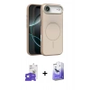 MARSİLYAN™- iPhone 17 Air Kılıf Atlas Asil Prime - Siyah Bilvis 5in1 5D Magic Hayalet Cam Ekran Koruyucu + Bilvis Titan Kamera Lens - GS