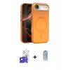 MARSİLYAN™- iPhone 17 Air Kılıf Atlas Asil Prime - Siyah Joko Magic 5D Cam + Bilvis Titan Kamera Lens - LT