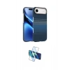 MARSİLYAN™- iPhone 17 Air Kılıf Doruk Serisi - Siyah 3D Antistatik Cam Ekran Koruyucu