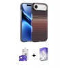 MARSİLYAN™- iPhone 17 Air Kılıf Doruk Serisi - Siyah Bilvis 5in1 3D Magic Cam Ekran Koruyucu + Bilvis Titan Kamera Lens - LT