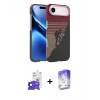 MARSİLYAN™- iPhone 17 Air Kılıf Doruk Serisi - Siyah Bilvis 5in1 3D Magic Cam Ekran Koruyucu + Bilvis Titan Kamera Lens - LT