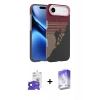 MARSİLYAN™- iPhone 17 Air Kılıf Doruk Serisi - Siyah Bilvis 5in1 3D Magic Cam Ekran Koruyucu + Bilvis Titan Kamera Lens - SH