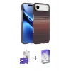 MARSİLYAN™- iPhone 17 Air Kılıf Doruk Serisi - Siyah Bilvis 5in1 3D Magic Cam Ekran Koruyucu + Bilvis Titan Kamera Lens - SH
