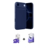 MARSİLYAN™- iPhone 17 Air Kılıf Eksen Form Prime - Siyah Bilvis 5in1 5D Magic Hayalet Cam Ekran Koruyucu + Bilvis Titan Kamera Lens - GD
