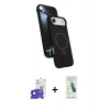 MARSİLYAN™- iPhone 17 Air Kılıf İz Işık Koleksiyonu - Şeffaf Pasifik Cam Ekran Koruyucu + Bilvis Titan Kamera Lens - LT