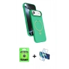 MARSİLYAN™- iPhone 17 Air Kılıf İz Işık Koleksiyonu - Siyah 3D Antistatik Seramik Nano Ekran Koruyucu + Raze Metal Kamera Lens - GS