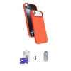 MARSİLYAN™- iPhone 17 Air Kılıf İz Işık Koleksiyonu - Siyah Joko Magic 5D Cam + Bilvis Titan Kamera Lens - LT