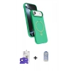 MARSİLYAN™- iPhone 17 Air Kılıf İz Işık Koleksiyonu - Siyah Joko Magic 5D Cam + Bilvis Titan Kamera Lens - LT