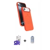 MARSİLYAN™- iPhone 17 Air Kılıf İz Işık Koleksiyonu - Siyah Joko Magic 5D Cam + Bilvis Titan Kamera Lens - SH