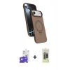 MARSİLYAN™- iPhone 17 Air Kılıf İz Işık Koleksiyonu - Siyah Joko Magic 5D Hayalet Cam + Bilvis Titan Kamera Lens - GD