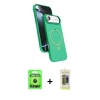 MARSİLYAN™- iPhone 17 Air Kılıf İz Işık Koleksiyonu - Siyah Joko Magic 5D Hayalet Cam + Raze Metal Kamera Lens - SH