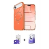 MARSİLYAN™- iPhone 17 Air Kılıf Kıvılcım Form Prime - Siyah Bilvis 5in1 5D Magic Hayalet Cam Ekran Koruyucu + Lacivert Bilvis Titan Kamera Lens