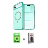 MARSİLYAN™- iPhone 17 Air Kılıf Kıvılcım Form Prime - Siyah Bilvis Hayalet Cam Ekran Koruyucu + Raze Metal Kamera Lens - MI