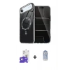 MARSİLYAN™- iPhone 17 Air Kılıf Kıvılcım Form Prime - Siyah Joko Magic 5D Cam + Bilvis Titan Kamera Lens - GD