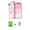 MARSİLYAN™- iPhone 17 Air Kılıf Kıvılcım Form Prime - Siyah Joko Magic 5D Cam + Raze Metal Kamera Lens - SH
