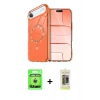 MARSİLYAN™- iPhone 17 Air Kılıf Kıvılcım Form Prime - Siyah Joko Magic 5D Hayalet Cam + Raze Metal Kamera Lens - GS