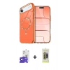 MARSİLYAN™- iPhone 17 Air Kılıf Kıvılcım Form Prime - Siyah Joko Magic 5D Hayalet Cam + Bilvis Titan Kamera Lens - SH